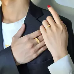Vnox Anillos de boda de tungsteno antiarañazos para mujeres y hombres, alianzas de boda clásicas simples para parejas, joyería básica - comprar en línea