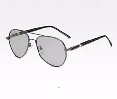 Gafas de sol fotocromáticas de aviación a la moda para hombres y mujeres, gafas de sol polarizadas camaleón para piloto, gafas de sol antideslumbrantes para conducir UV400 - comprar en línea