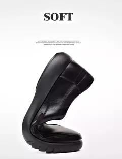 2025 zapatos de cuero genuino + microfibra para hombre 38-47 mocasines de goma antideslizantes suaves zapatos de cuero casuales para hombre - Eleganzie