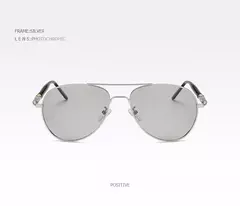 Gafas de sol fotocromáticas de aviación a la moda para hombres y mujeres, gafas de sol polarizadas camaleón para piloto, gafas de sol antideslumbrantes para conducir UV400