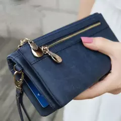 Cartera de Cuero Pulido – Diseño Elegante
