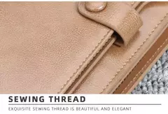 Baellerry-billetera larga a la moda para hombre, tarjetero con cremallera, monedero de cuero, monedero sólido, monedero masculino de alta calidad, 2024 - Eleganzie