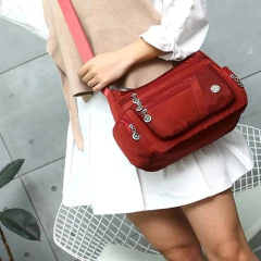 Bandolera de hombro informal para mujer, bolso Oxford impermeable con cremallera, paquete de bolsos cruzados de viaje de gran capacidad para mujer - comprar en línea