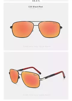 OLEY-gafas de sol polarizadas para hombre y mujer, lentes de sol Unisex con protección de ojos, accesorios de conducción, nueva moda - tienda en línea