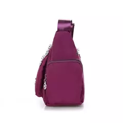 Bandolera de hombro informal para mujer, bolso Oxford impermeable con cremallera, paquete de bolsos cruzados de viaje de gran capacidad para mujer en internet