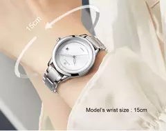 NAVIFORCE, relojes de lujo de marca superior para mujer, reloj impermeable a la moda para mujer, reloj de pulsera de cuarzo para mujer, reloj femenino, reloj femenino - tienda en línea