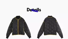 Toyouth-chaquetas de plumón de pato para mujer, abrigo grueso, negro, gris, blanco, cálido, sólido, cuello corto de béisbol, estilo elegante informal - comprar en línea