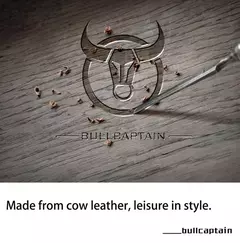 BULLCAPTAIN-Bolso de cintura con cinturón de cuero para hombre, riñonera militar Molle, dinero pequeño, paquete de cintura para teléfono, bolsa para riñonera