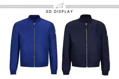 Image of ICEbear-abrigo de vuelo corto para hombre, ropa de otoño, chaqueta de marca de alta calidad, MWC20706D, novedad de 2023
