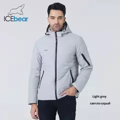ICEbear-Chaqueta corta de algodón para hombre, abrigo de alta calidad con capucha, ropa de marca, moda de otoño, MWC21662D, novedad de 2021 on internet