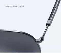Gafas de sol polarizadas para hombre y mujer, lentes de aviador de Metal, ultraligeras, estilo piloto, a la moda