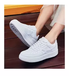 Xtep-zapatos de Skateboarding para mujer, zapatillas antideslizantes para caminar, blancas y negras, duraderas, cómodas, para primavera, 881218319851 - comprar en línea
