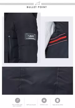 ICEbear-Chaqueta gruesa y cálida para hombre, abrigo de longitud media con capucha, de algodón, a la moda, MWD3061D, invierno, 2023 - buy online