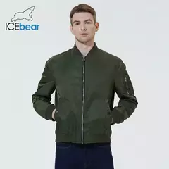 Image of ICEbear-abrigo de vuelo corto para hombre, ropa de otoño, chaqueta de marca de alta calidad, MWC20706D, novedad de 2023