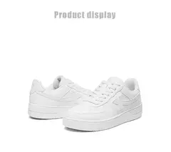 Xtep-zapatos de Skateboarding para mujer, zapatillas antideslizantes para caminar, blancas y negras, duraderas, cómodas, para primavera, 881218319851 - comprar en línea