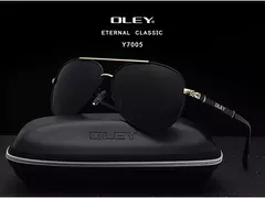 OLEY-gafas de sol polarizadas para hombre, lentes de sol polarizadas a la moda, clásicas, para piloto, pesca y conducción, Y7005