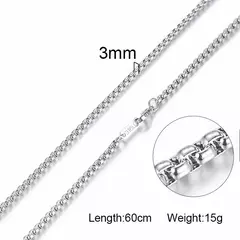 Imagen de Collar de Acero Inoxidable para Hombre – Moda masculina