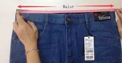 SULEE-pantalones vaqueros elásticos de estilo europeo y americano para hombre, vaqueros de lujo, ajustados, rectos, azul profundo
