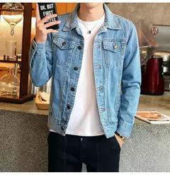 Chaqueta vaquera ajustada informal para Hombre, Cazadora Bomber de alta calidad, talla grande 4XL - buy online
