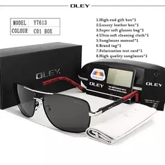 OLEY-gafas de sol polarizadas para hombre y mujer, lentes de sol Unisex con protección de ojos, accesorios de conducción, nueva moda - tienda en línea