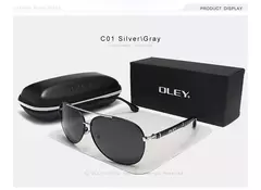 OLEY-gafas de sol polarizadas para hombre, lentes de sol polarizadas a la moda, clásicas, para piloto, pesca y conducción, Y7005 en internet