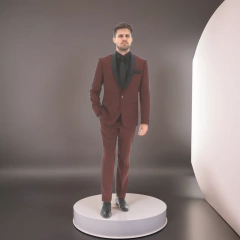 Traje Cuello De Collarin - Eleganzie