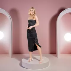 Vestido Midi Casual De Verano