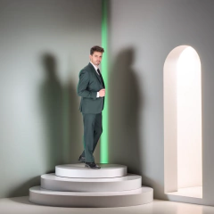 Traje Elegante Slim Fit - Eleganzie