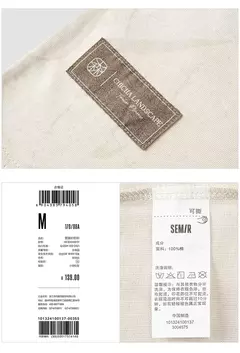 Image of Semir-Camiseta de manga corta para hombre, nueva versión de verano, Top artístico de algodón puro con estampado completo, ropa informal 2024