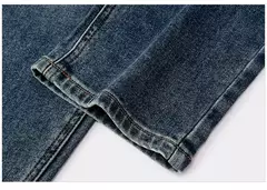Semir-pantalones vaqueros deshilachados para mujer, pantalón holgado de pierna recta, invierno, 2024 - Eleganzie
