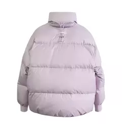 AMII minimalista 2024 nueva chaqueta de plumas para mujer abrigo de pan sólido corto mujer calidad moda suelta prendas de vestir exteriores de invierno 12344023 - Eleganzie