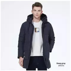ICEbear 2023 chaquetas de invierno para hombres abrigo de algodón casual parkas acolchadas de longitud media MWD3061D - online store