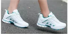 BONA, nuevo estilo novedoso, zapatos para correr para mujer, zapatos deportivos con cordones, zapatos deportivos para correr al aire libre, zapatos atléticos para caminar, zapatillas cómodas para mujer