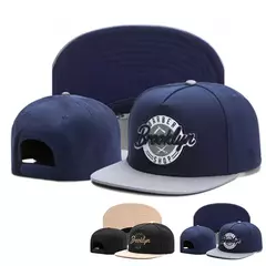 Gorra de béisbol con bordado de letras BROOKLYN, gorras de marea de hip-hop a la moda, sombrero plano universal para hombres y mujeres, sombreros para el sol para deportes al aire libre