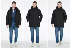 ICEbear-parka a prueba de viento para hombre, Abrigo acolchado grueso, cálido, invierno, MWD3239I, novedad de 2023 on internet