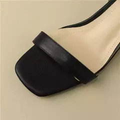 FEDONAS-Sandalias de piel auténtica para mujer, zapatos de tacón con correa al tobillo, a la moda, para fiesta, boda, graduación, oficina, Verano - online store