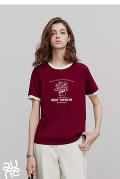 Imagen de TOYOUTH, camiseta de manga corta para mujer, camisetas nuevas de primavera 2025 GT 5210002