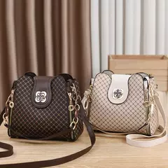 Nuevo bolso de mano para mujer, bolso de hombro tipo bandolera con diseño de lujo, bolso cruzado de un solo hombro con estampado de cuadros y gran capacidad - comprar en línea