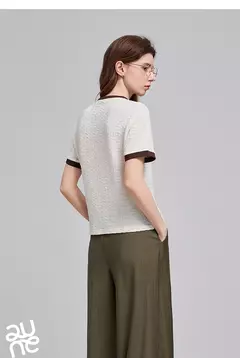 TOYOUTH Camiseta de manga corta para mujer, camisetas nuevas de primavera 2025 8521006 - comprar en línea
