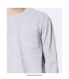 Semir-ropa interior de algodón suave para hombre, cómoda, se puede usar sola, bolsillos íntimos de moda, capa Base informal delgada - buy online