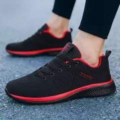 Zapatos de punto para correr para hombre, zapatillas informales de moda, transpirables, deportivas, atléticas, para gimnasio, zapatillas ligeras para hombre, zapatos informales - online store