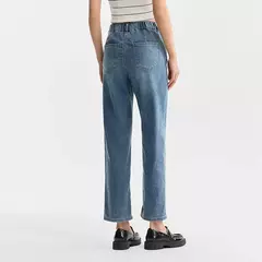 Imagen de Semir Jeans Mujer Pantalones hasta el tobillo pequeños Verano 2024 Nueva versión Pantalones de pierna recta