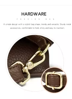 Bolsos de mano con asa superior para mujer, bolso de piel sintética de alta calidad, bolso de hombro tipo bandolera para mujer, bolso informal mediano KAIDIFEINIROO 2025 - tienda en línea