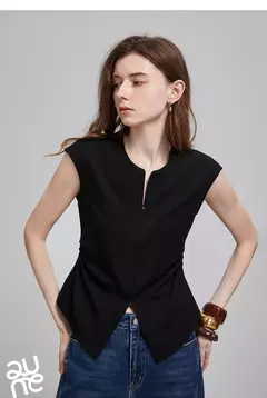 TOYOUTH Camiseta de manga corta para mujer, camisetas nuevas de primavera 2025 8521004