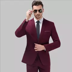 Trajes para boda para hombre, conjunto elegante de 3 piezas, 2 chaquetas, chaleco, pantalones, Blazers de lujo, traje Formal, moda clásica, traje completo 2025 on internet