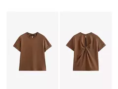 TOYOUTH Camiseta de manga corta para mujer, camisetas nuevas de primavera 2025 8521011 en internet