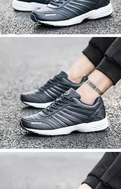 BONA 2023 nuevos diseñadores calzado atlético cómodo para hombre zapatos deportivos antideslizantes y transpirables para exteriores zapatillas ligeras para hombre - online store