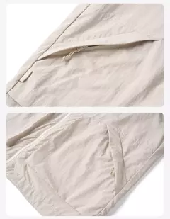 SIMWOOD 2025 Primavera Verano de gran tamaño fino ligero al aire libre chaquetas con capucha ocultas hombres chaqueta de tela arrugada