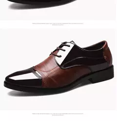 Zapatos de boda Baita para hombre, calzado informal de cuero, Formal, de negocios, talla grande - Eleganzie