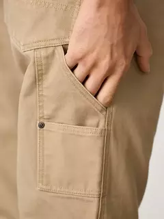 SIMWOOD 2025 primavera nueva suelta Relax 12oz tela de lona pantalones de carpintero hombres lavados Vintage pantalones de alta calidad